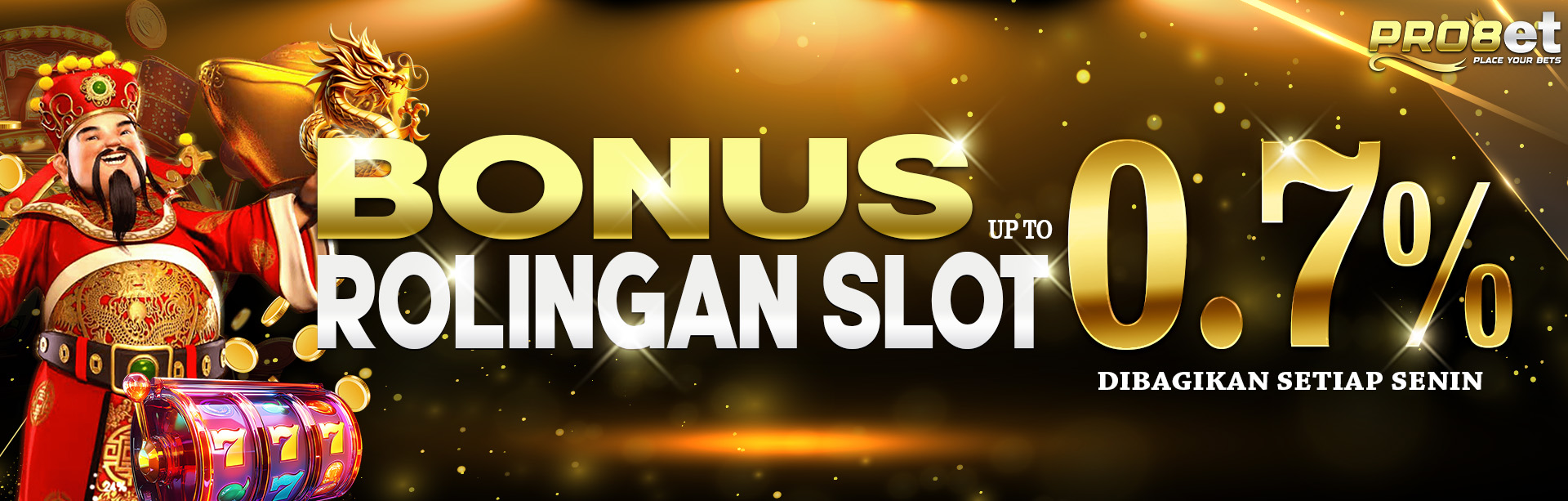 BONUS COMMISION ROLINGAN SLOT 0.7%