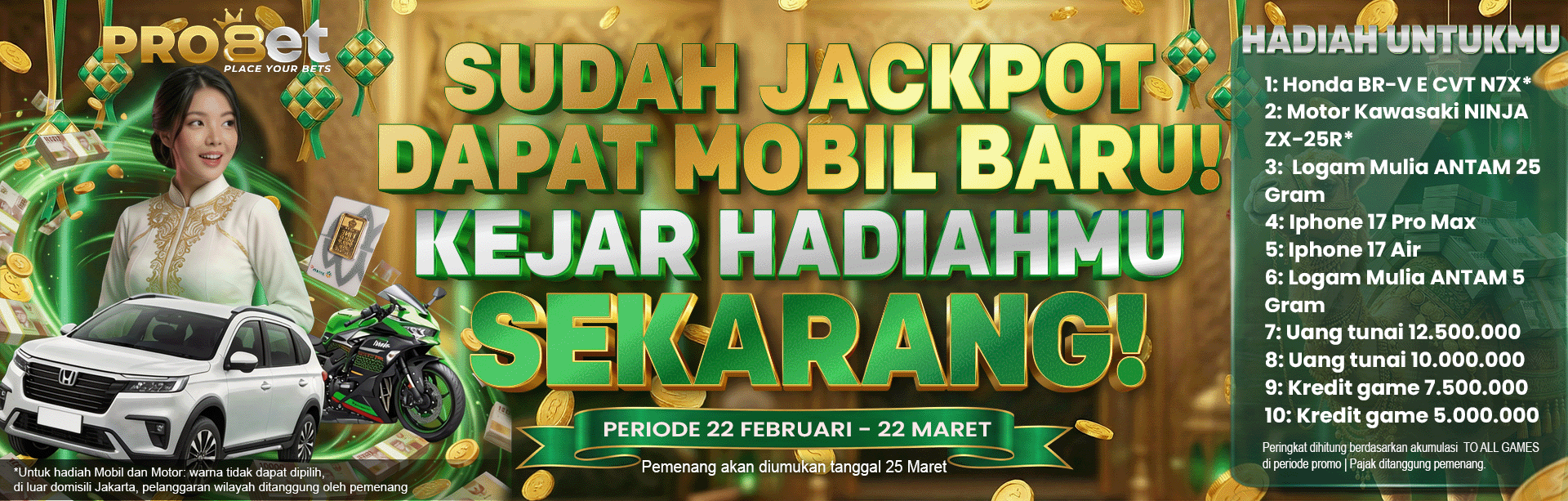 BONUS PANJAT TURNOVER