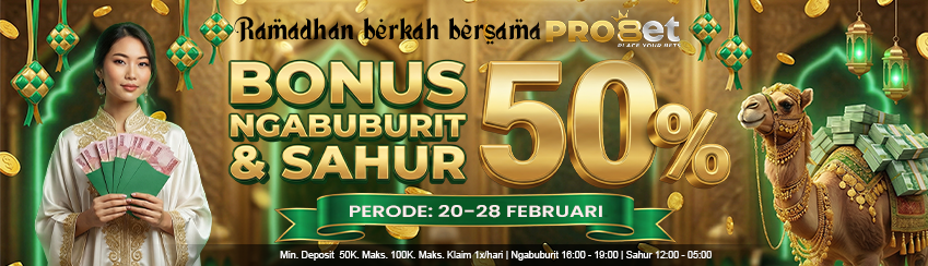 BONUS SPECIAL NGABUBURIT BERSAMA PRO8ET