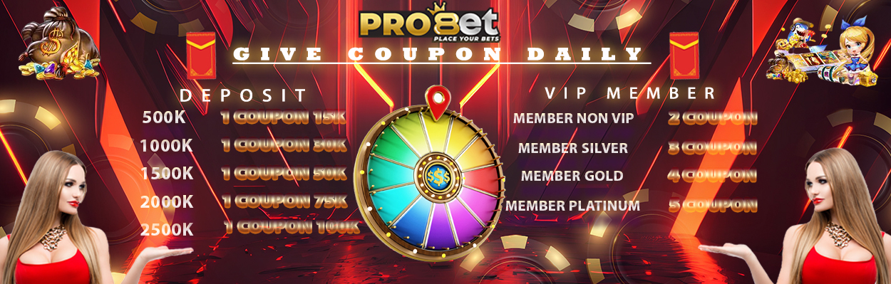 GIVE AWAY COUPON PRO8ET