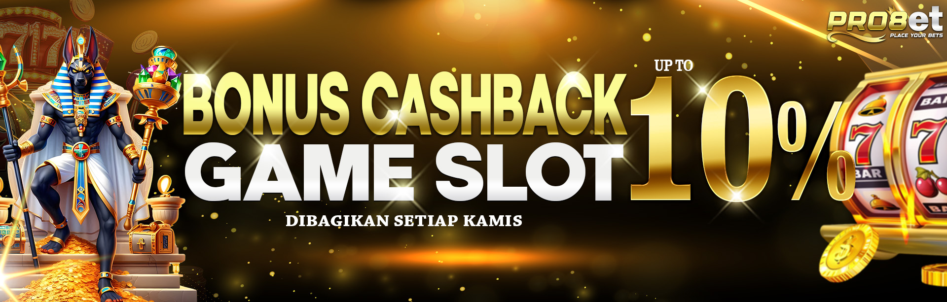 BONUS CASHBACK  SLOT 10%