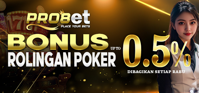 BONUS COMMISION ROLINGAN IDN & 1POKER 0.5%