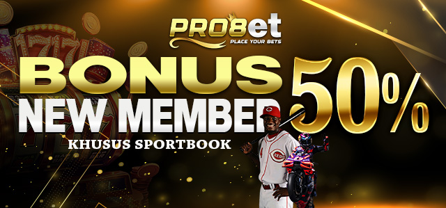 BONUS NEW MEMBER SPORTSBOOK 50%	