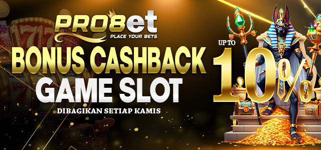 BONUS CASHBACK  SLOT 10%